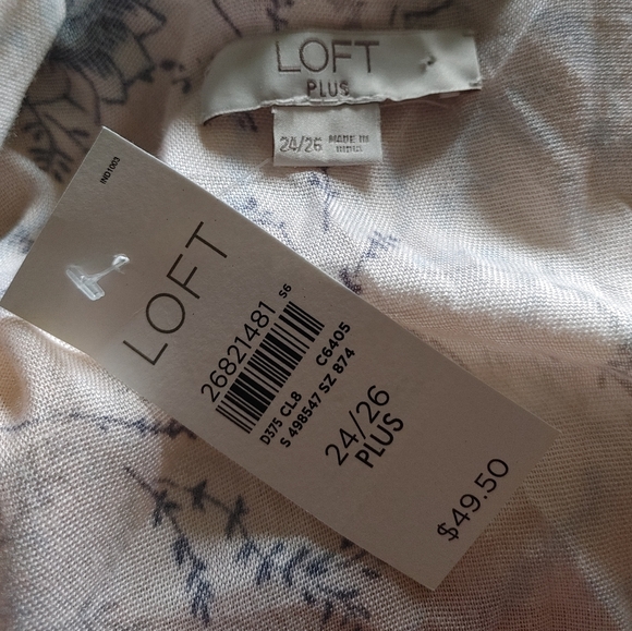 Blush Floral Kimono SZ.24\26 NWT - Picture 5 of 7